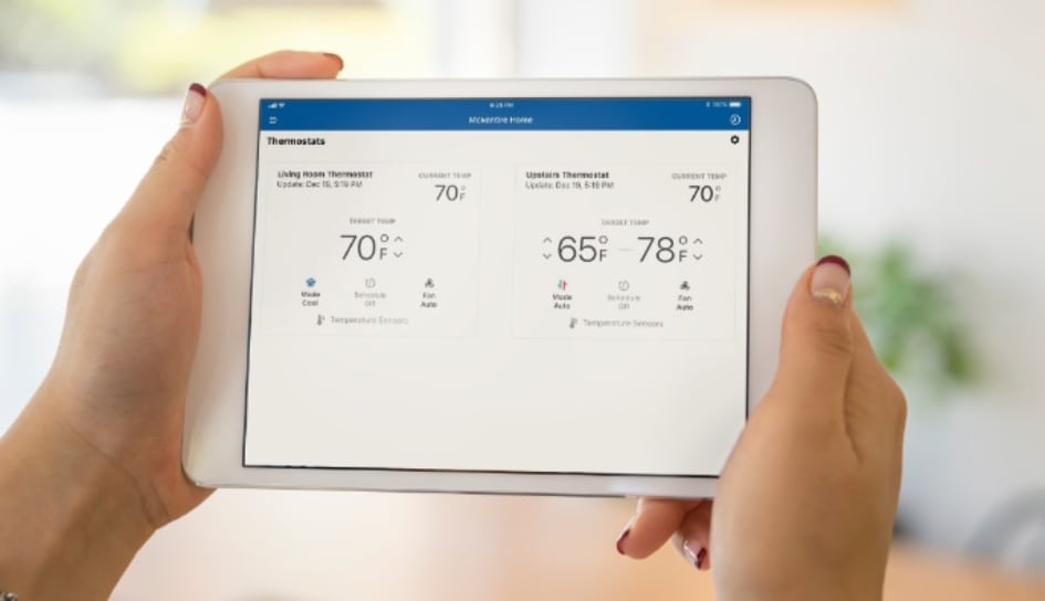 Thermostat control in Wichita Falls